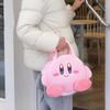 Kirby Star Handbag: Cute Cartoon Plush Bag for Girls, Versatile for Shopping, Sundries, or Cosmetics