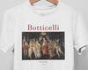 Botticelli "La Primavera" T-shirt - Cotton Renaissance Art Tee