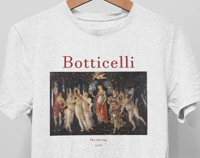 Botticelli "La Primavera" T-shirt - Cotton Renaissance Art Tee