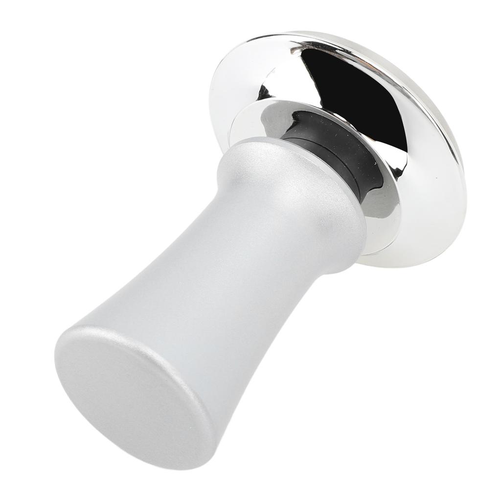 51mm Stainless Steel Coffee Tamper Flat Base Coffee Fine Powder Tamper with Balanced Spring Handle
