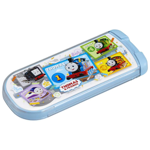 OSK Thomas the Tank Engine Pull-Out Lid Trio Blue [CT-20] Dishwasher Safe