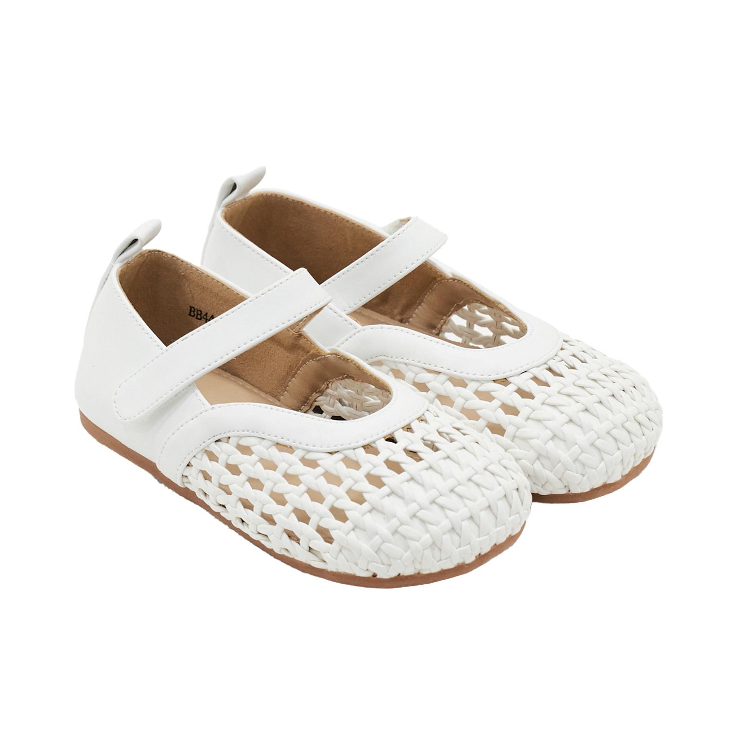 

[BABYZZAM] Унисекс плетеные мокасины белые, BB442, 7000033303, популярная корейская обувь 150