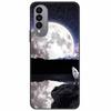 Pentru Wiko T50 Carcasă T 50 4G Huse TPU Silicon Negru Carcasă Lună Înstelată pentru Wiko T50 Carcasă WikoT50 Rezistentă la Șocuri Moale Desene Animate 6.6''