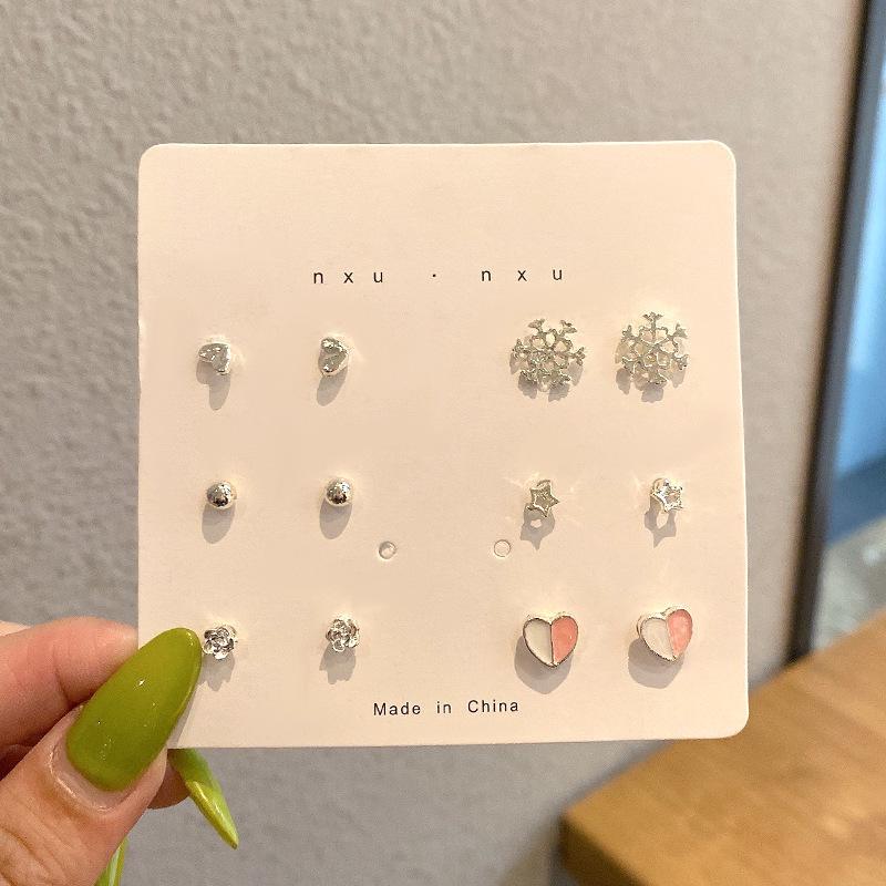Women's High-End Plain Hoop Earrings: Light Luxury Ear Drops & Studs, Niche Design for Autumn/Winter.