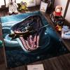 "Fantasy Warrior Battling Sea Monster Carpet with Vivid Artwork Design" Suitable for Use As an Anti-slip for Living Room Bedroom Sofas