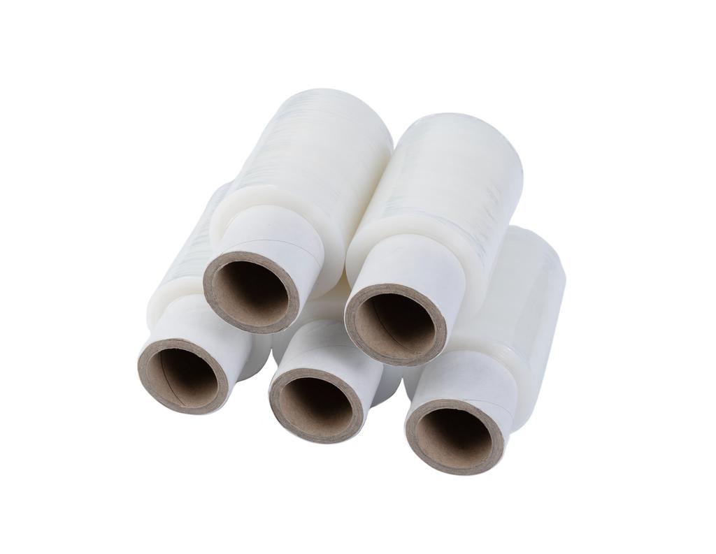 Minirap stretch foil 0.25 kg | 23 µm | 10/14 cm | fi38 | transparent