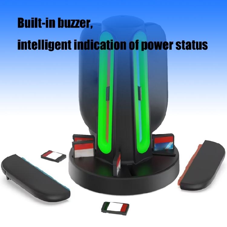 Charging Cradle Dock Station Professional Gamepad 4 in 1 Charging Base Accessories for Game Controller Accessories