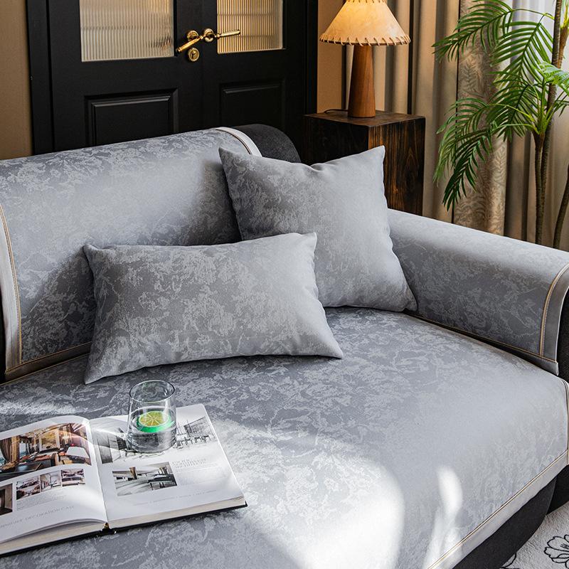 Light Luxury Sofa Cushion, High-End Sense, One-Piece Simple Modern Summer Seat Cushion, Sofa Cover Cover Cloth New Model
