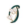 New Alloy Brooch High-end Sense Niche Women Spot High-end Pin Coat Suit High-end Versatile Corsage