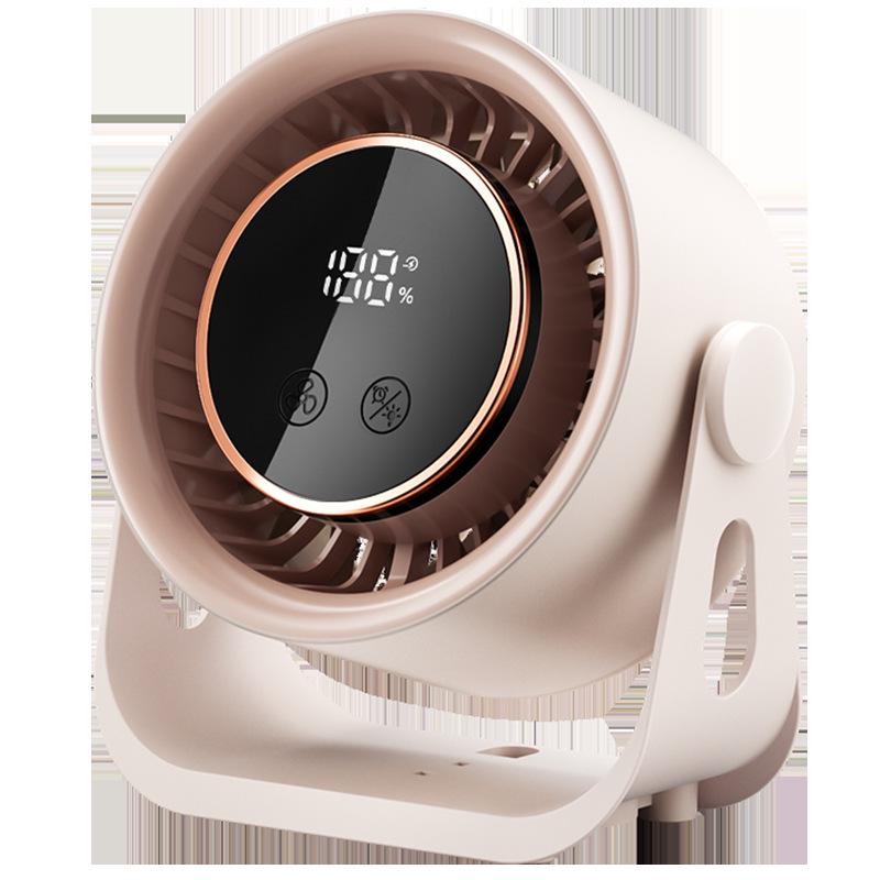 2026 Silent USB Rechargeable Clip-on Fan for Smart Home and Dorm Use