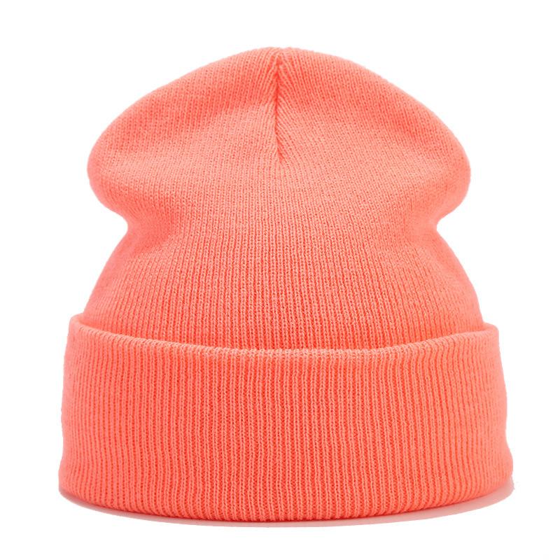 Strickmützen, Damenhüte, Einfarbige Hüte, Herbst- und Winterhüte, Glatt gestrickte Mützen, Bommelmützen, Herrenhüte, Outdoor-Hüte, Kalte Hüte, Warme Hüte