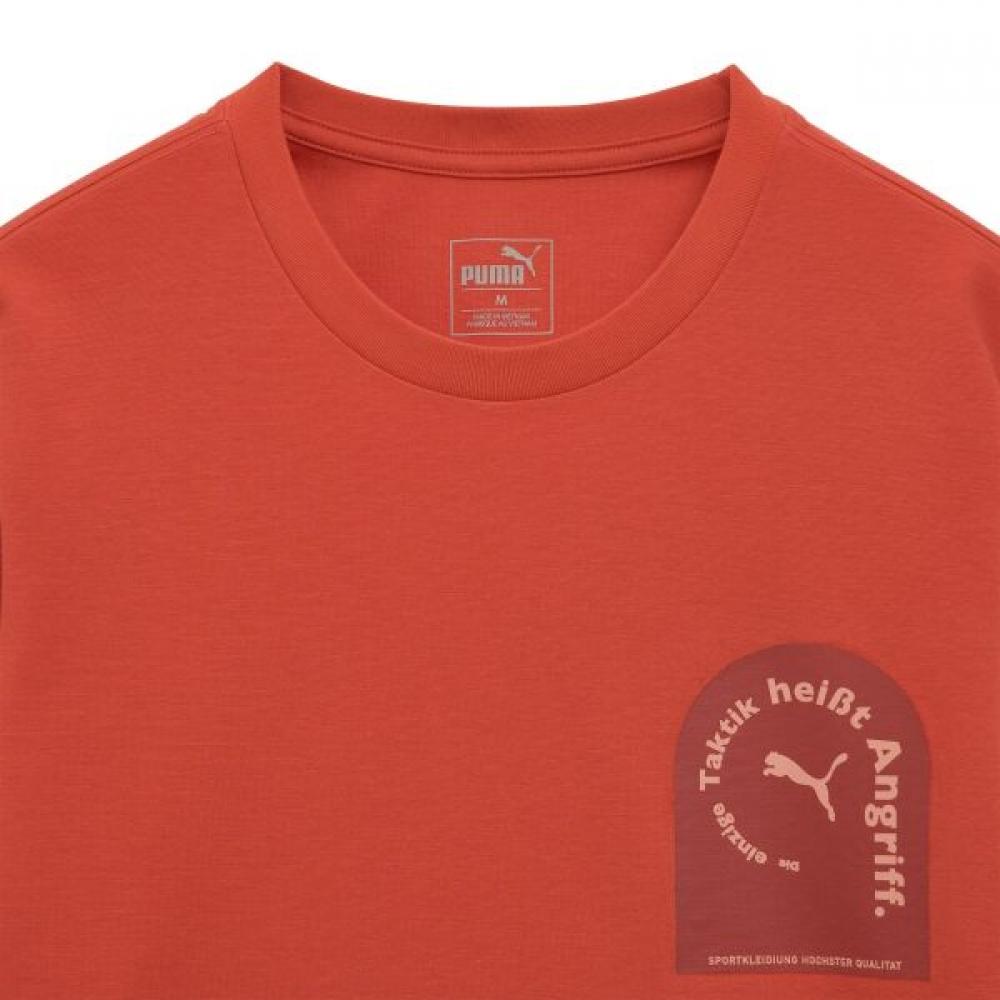 Puma Official ShorT Sleeve T shirT Wording Pack Uni