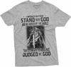 Silver Lake T-Shirts Herren Gott Jesus T-Shirt Stehe zu Gott T-Shirt | Jesus Weihnachts-T-Shirt