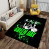 Green Day Band Artwork suitable as a non-slip mat for the living room or bedroom sofa