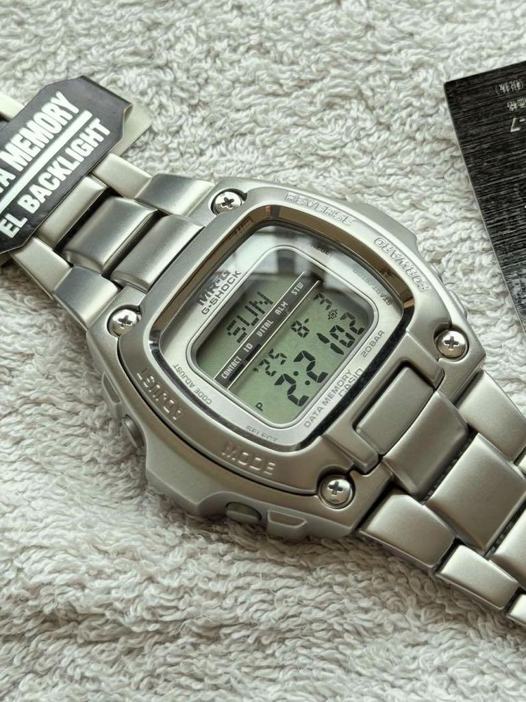 [USED] Casio MRG-210 Stainless Steel with Box, Roll Tag, Tag, and Instruction Manual