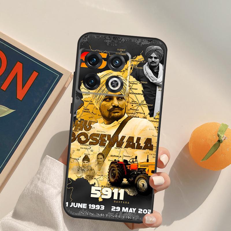 Indian Rapper Sidhu Moose Wala Case For OnePlus Nord 5 CE 2 3 4 Lite N20 N30 OnePlus 15 13 12 11 13T 10T 10R 12R 13R Cover