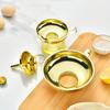3Pieces Small Mouth Funnels Bar Wine Funnels Stainless Steel Material for Filling Hip Narrow-Mouth Bottles