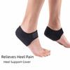 Adjustable Straps Silicone Heel Pads Shock Absorption Support Cushion Fasciitis Protector Gel Material Heel Socks