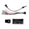 High Temperature Resistant Global 2DIN Car radio Frame For 9 Inch Thin Head Unit Installation