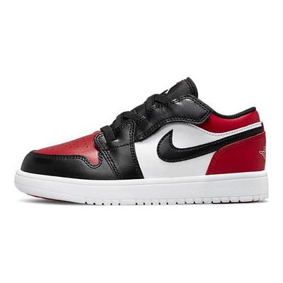 Zapatillas Air 1 Low ALT PS Bred Toe para Niños Rojo Gimnasio Blanco Negro BQ6066-612
