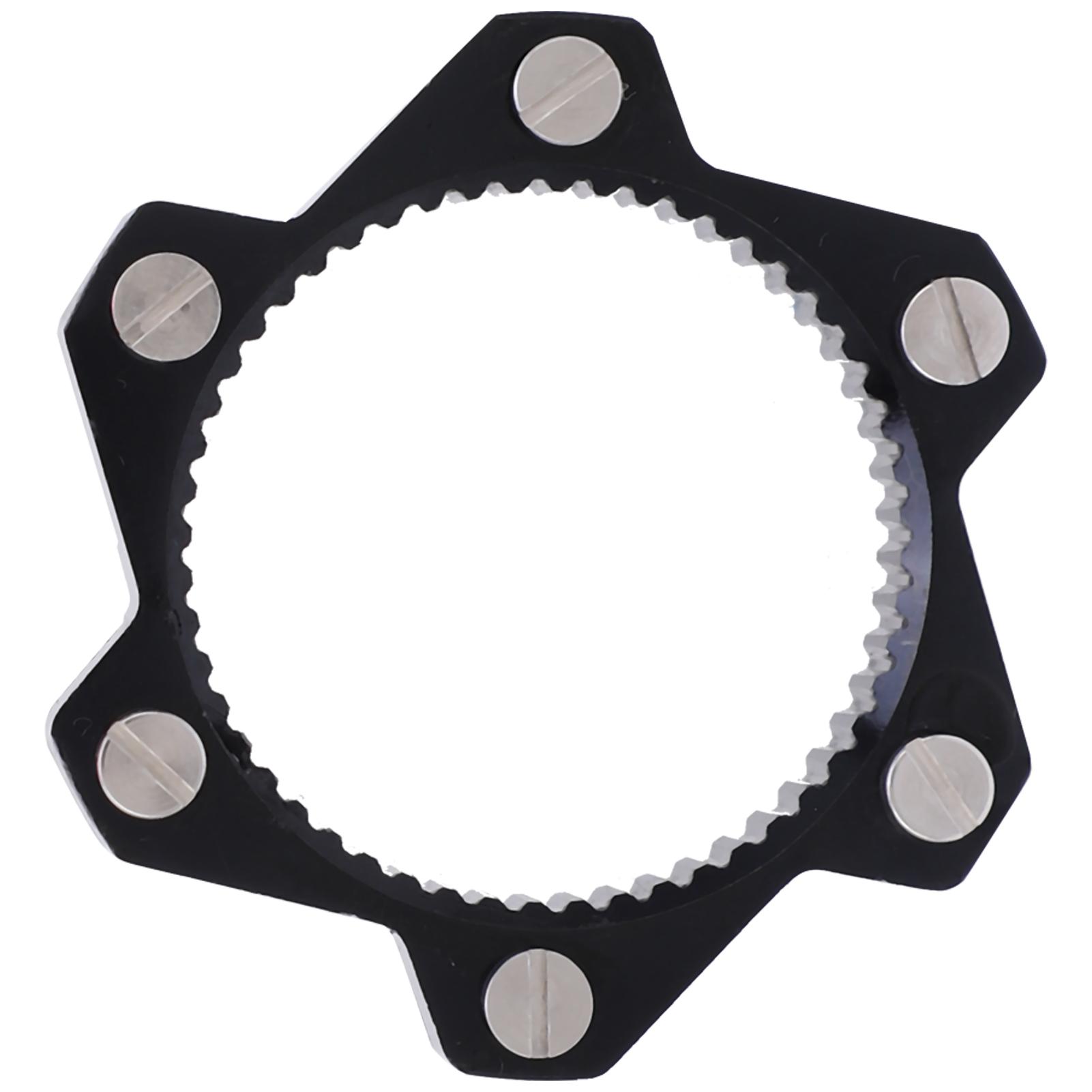 

Center Lock Adapter 6 Center Disc Brake Rotor Conversion Seat for Mountain Bike(Black Gold )