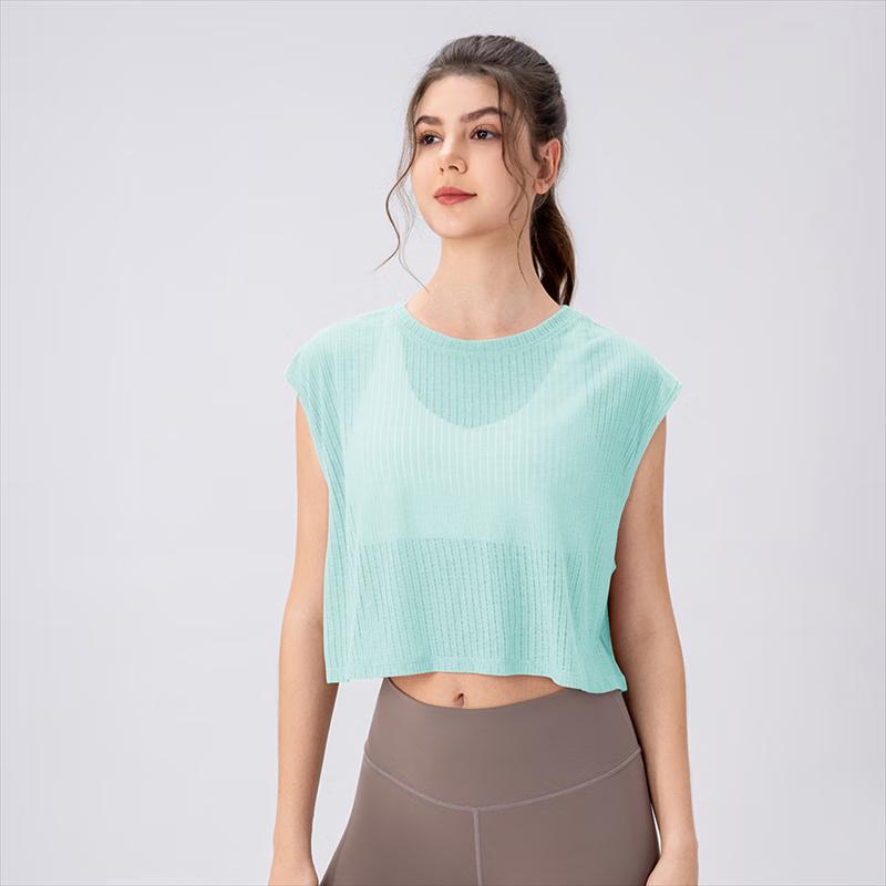 Women's Summer Yoga Hollow Breathable Sleeveless Top