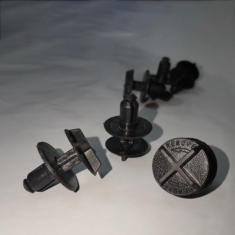 10Pcs 20Pcs Nylon Battery Cover Cowl Panel Clips Black Fastener for Land Rover Range Rover LR024316 Discovery Sport Accessories