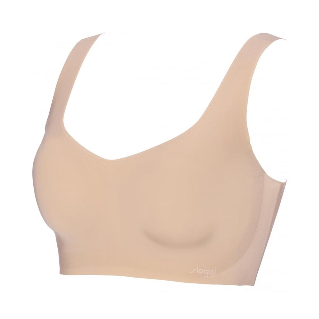 Basic 2 Half Top 10202275 bra with completely not easily no S M008 sloggi [Triumph] [Sloggi Non-wired pads, seamless, lightweight, visible, hooks,