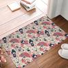 Japanese Sakura Flowers Cherry Blossoms Doormat Mat Anti-Slip  Bath Kitchen Bedroom Rug Carpet 40*60cm