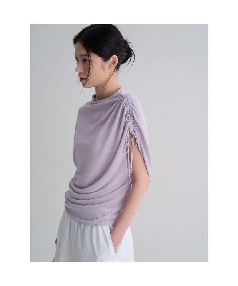 8seconds Half-Off-Shoulder Pullover Lavender
