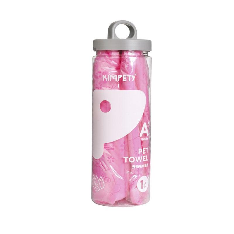 Asciugamano Assorbente per Cani Asciugamani da Bagno per Animali in Pelle Sintetica di Cervo Fortemente Assorbente Acqua Asciugamano Pulito Asciugamano Morbido da Bagno con Secchiello portaoggetti