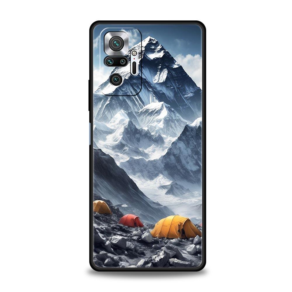 Phone Case For Xiaomi Redmi Note 14 13 12 5G 11 10 Pro Plus 4G 9S 9 14C 13C 12C 10C 9C 9A Cover Everest mountain world first