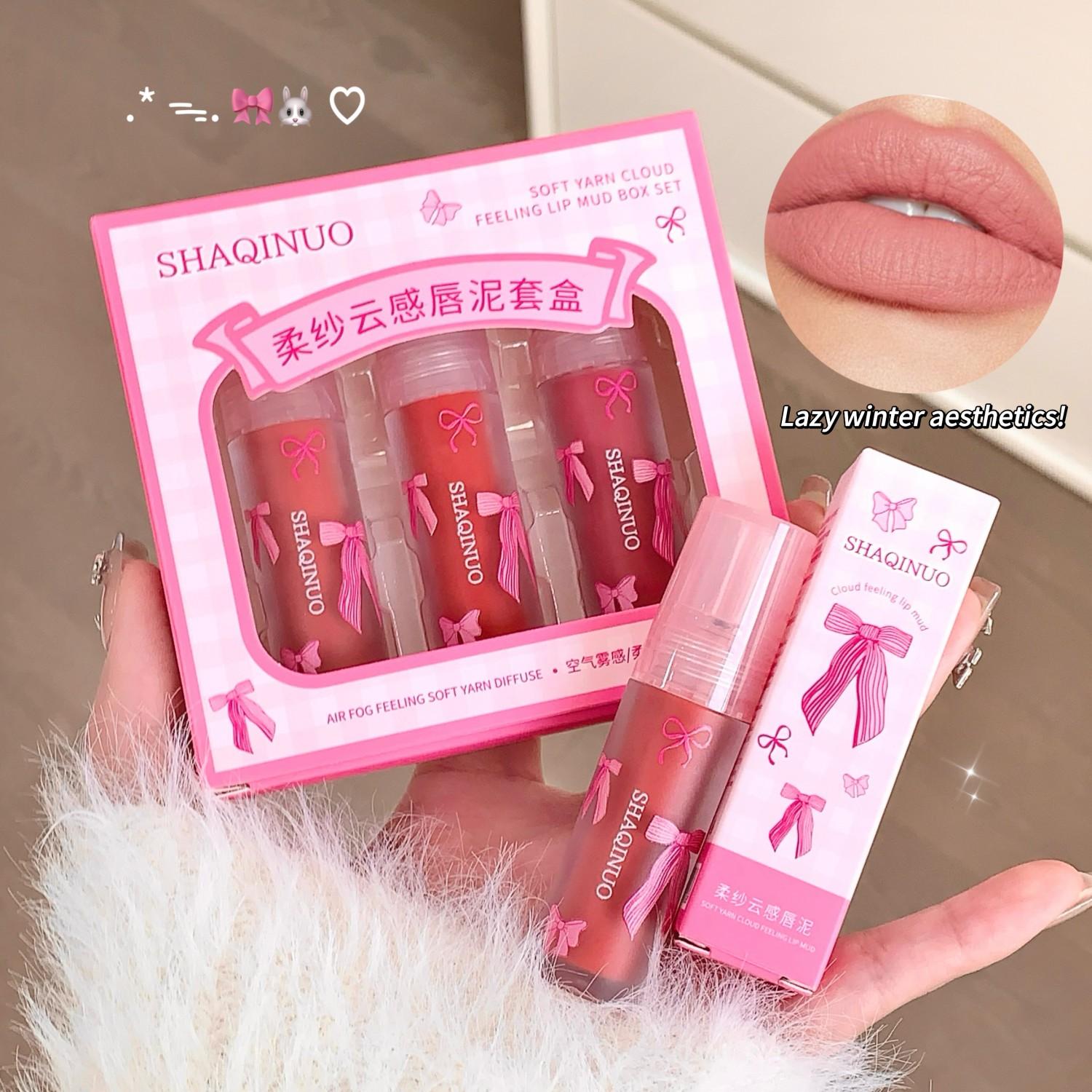 

SHAQINUO Soft Yar Cloud Feeling Lip Mud