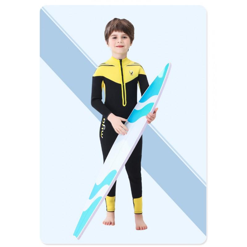 Kids Wetsuit Swimming Diving Warm Waterproof Neoprene Suit Unisex Child Size 4-16 Spring Use