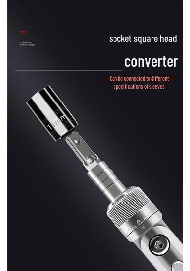 Multifunctional Ratchet Wrench & Screwdriver Set for Motorcycle & Household Repairs