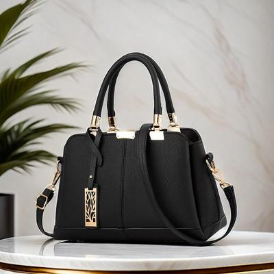 New Fashion Foreign Trade Women's Handbag Drop Shipping Mid-Aged Mom Bag Shoulder Bag Hot Sale