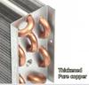 Car Underdash 12V Heater Dual Side 8 Port 14 Pass All Copper Coil 26.5*17.5*11cm