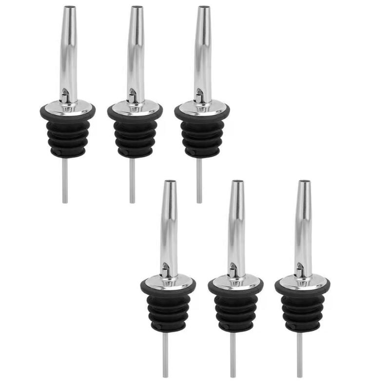 Liquor Pourer With Exact Flows Control For Cocktails And Wine Serving Stainless Steel Accurate Liquor Dispensing Tool