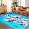 Messi Celebration rug for living rooms, bedrooms, home décor, and as gifts.