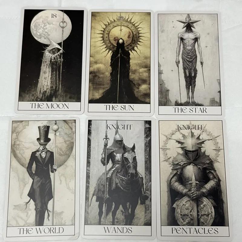 Gothic Horror Tarot Cards Wait 78 Tarots Board Games Leisure Entertainment Family Gatherings Gothic Tarot Deck