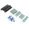 100Pcs Double Sided Boards Kit PCB Universal Printed Electronic Circuit Prototype Panels