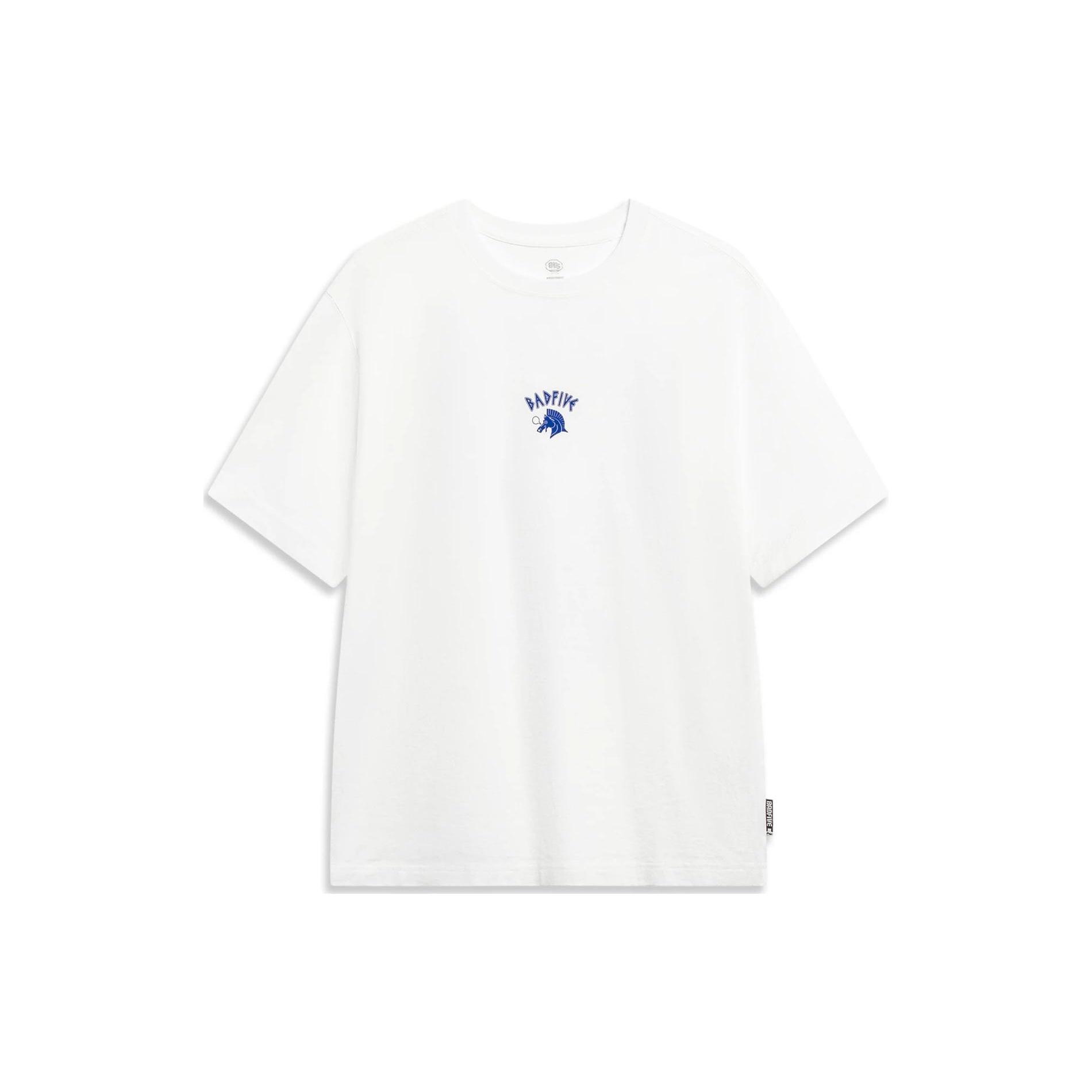 Li-Ning BadFive Graphic T-shirt White Men s AHST285-7 L