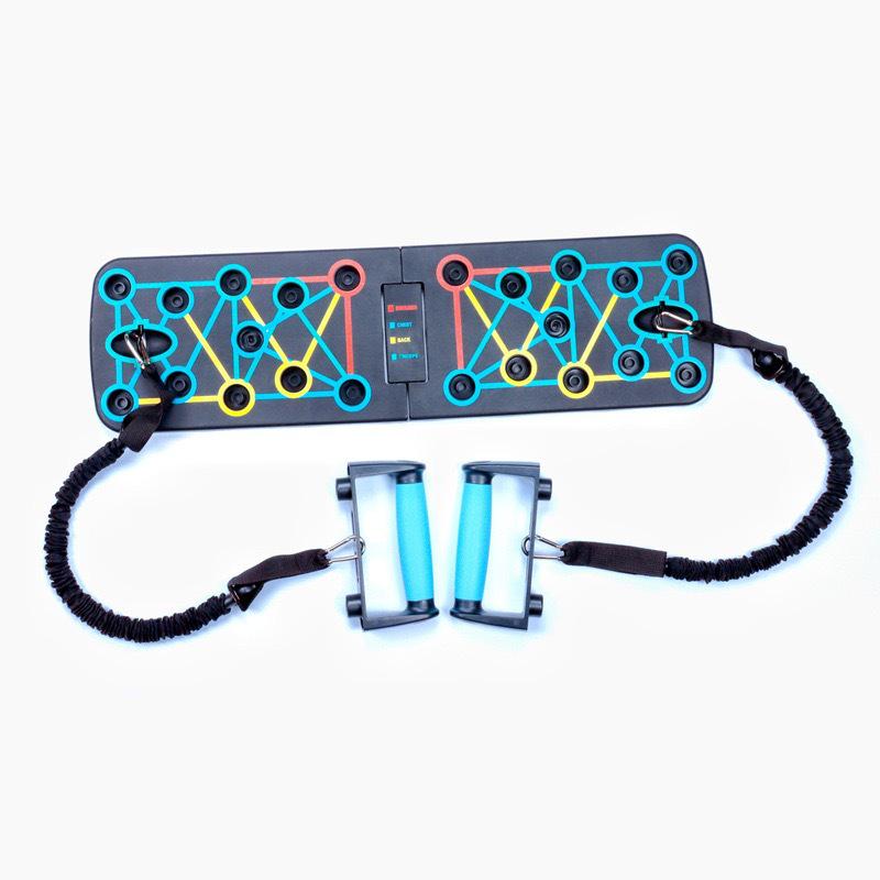 Unisex Multi-Functional Foldable Push-Up Board for Ab and Chest Training