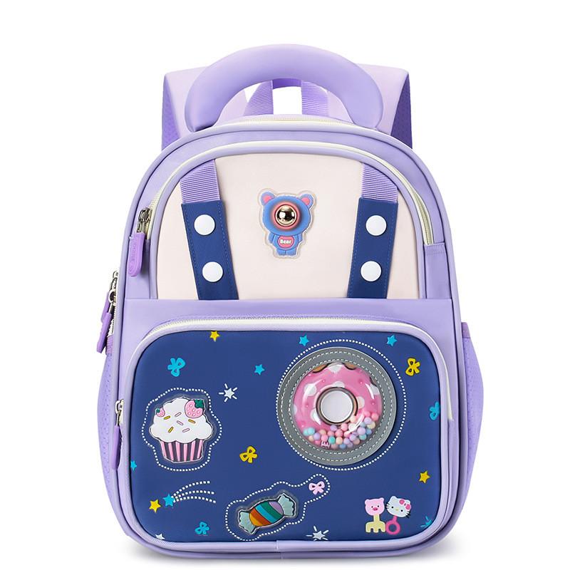 Preschool Kids Backpack With Anime Patterns For Children Breathable Nylon And Light Load