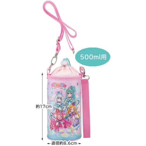 Skater Enamel PET Bottle Case for 500ml Wonderful Precure Precure PVPC6-A