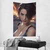 Jill Valentine RResident GAME Evil Wandteppich Raumdekoration Wandtuch Party Hängender Hintergrund Raumdekoration Babyzimmer