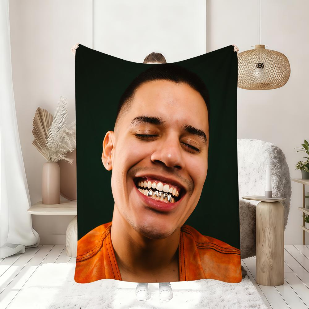 Mexico Rapper N NsqK K ATP Blanket Soft Throw Blanket for Home Bedroom Bed Sofa Picnic Travel Office Rest Cover Blanket Gift