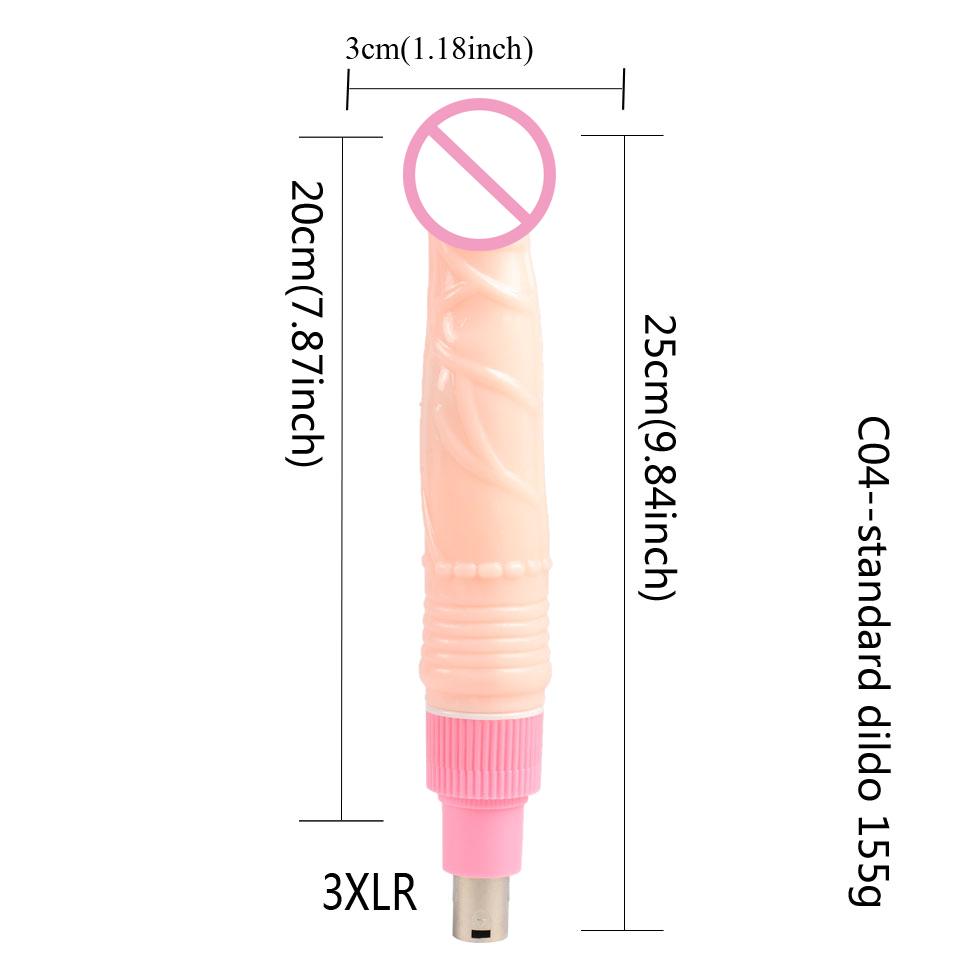 DTSUDU Sex Machine Accessory For Sex Machine, With 3XLR Connector, Toy Suction Cup, Adjustable Length Angle Accessory