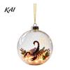 Decorative Animal Ornaments Zodiac Christmas Ornament, Twelve Sign Hanging Decoration, 2D Acrylic Thoughtful Gifts for Horoscope Pendant Xmas
