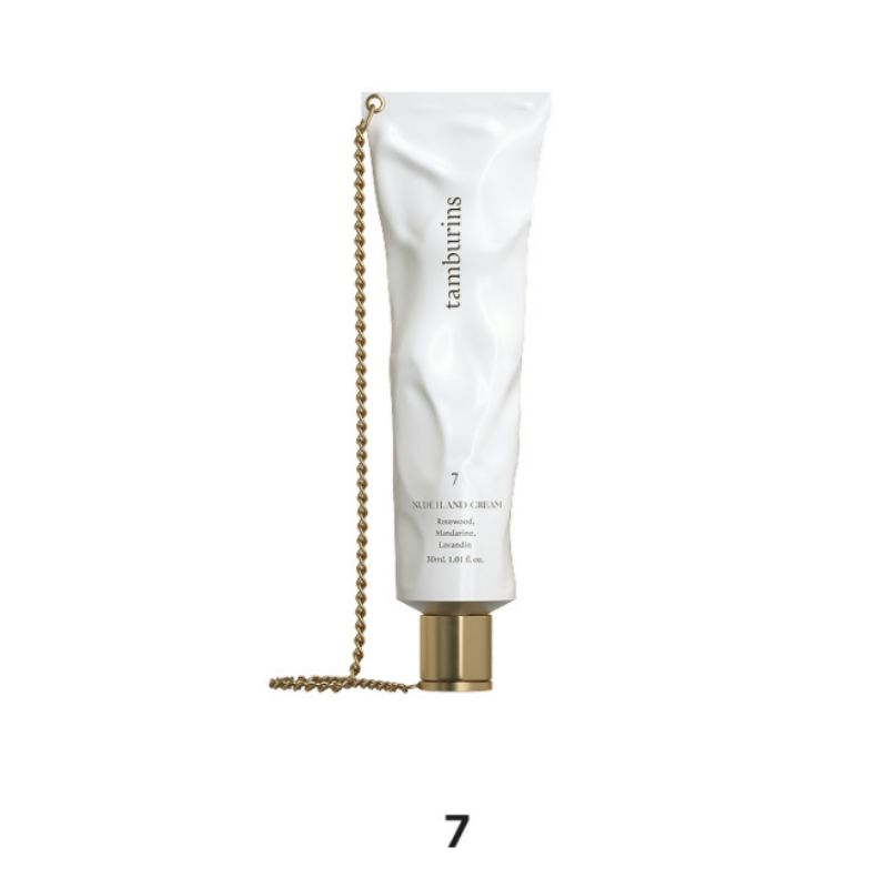 TAMBURINS Ketten Handcreme 7 30ml – Rosenholz Kokosnuss Nährende Handcreme